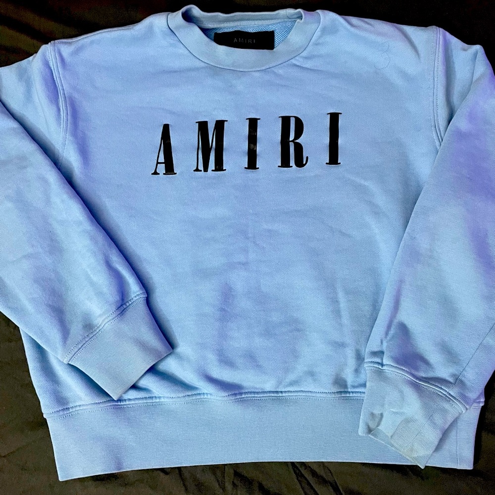 Kid AMIRI set (Blue) Newly worn size 8